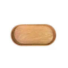 ANTICO HOME - Bandeja Madera Ovalada Comino S