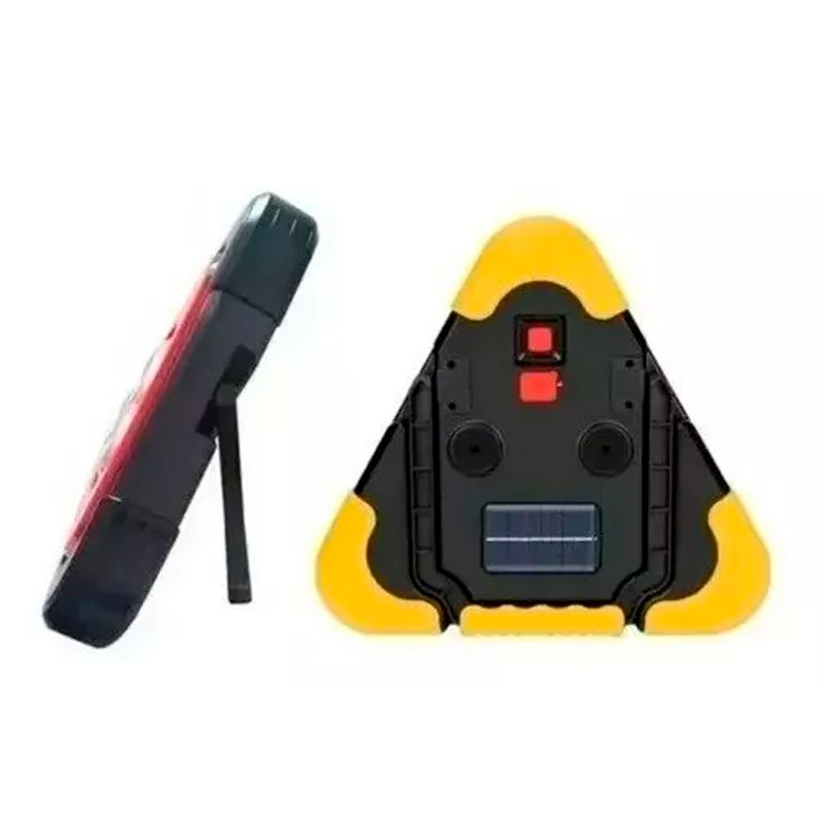 GENERICO - Triangulo De Emergencia Led Recargable Portatil Solar