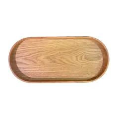 ANTICO HOME - Bandeja Madera Ovalada Comino M
