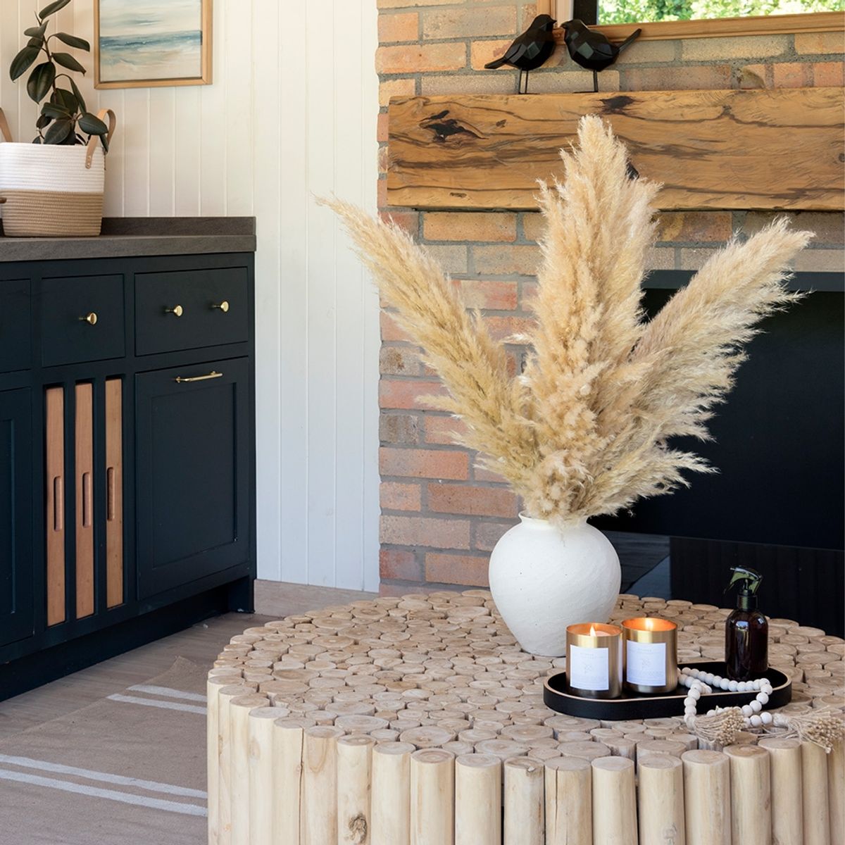 ANTICO HOME - Bandeja Madera Ovalada Cilantro M Antico Home