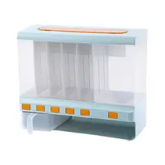 GENERICO - Dispensador De Mesa 6 Espacios Granos Cereal Arroz Pasta