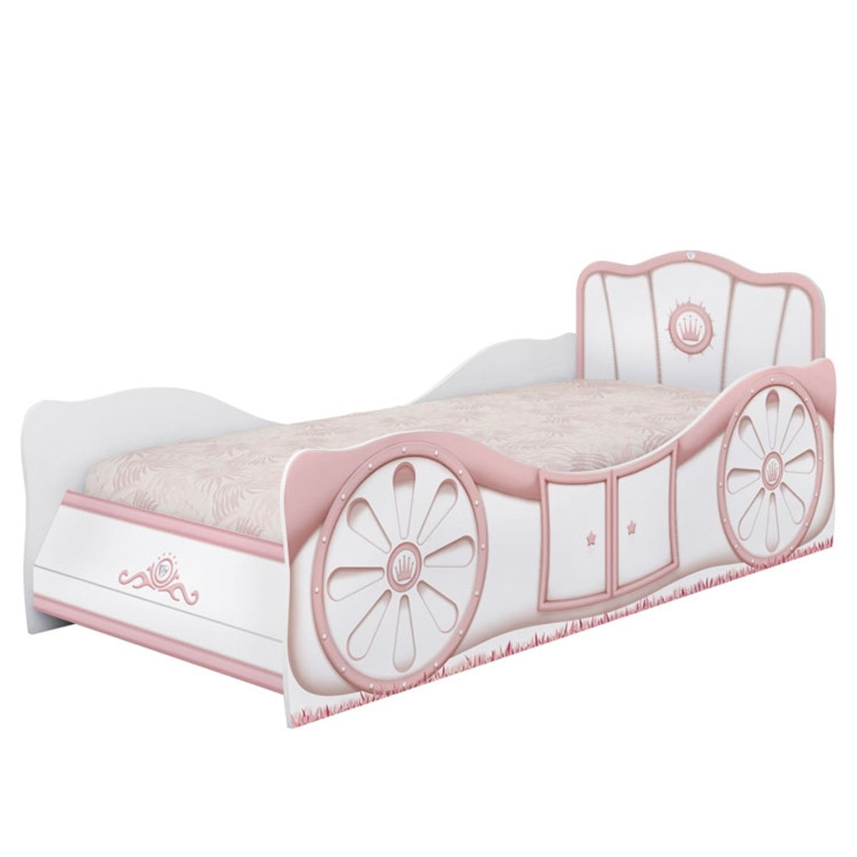 KIDSCOOL - CAMA INFANTIL SOFIA BLANCA