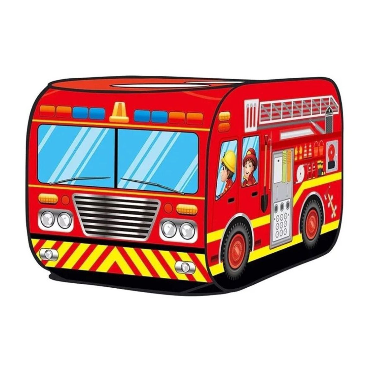 GENERICO - Carpa Infantil De Camión De Bomberos Para Niños Niñas