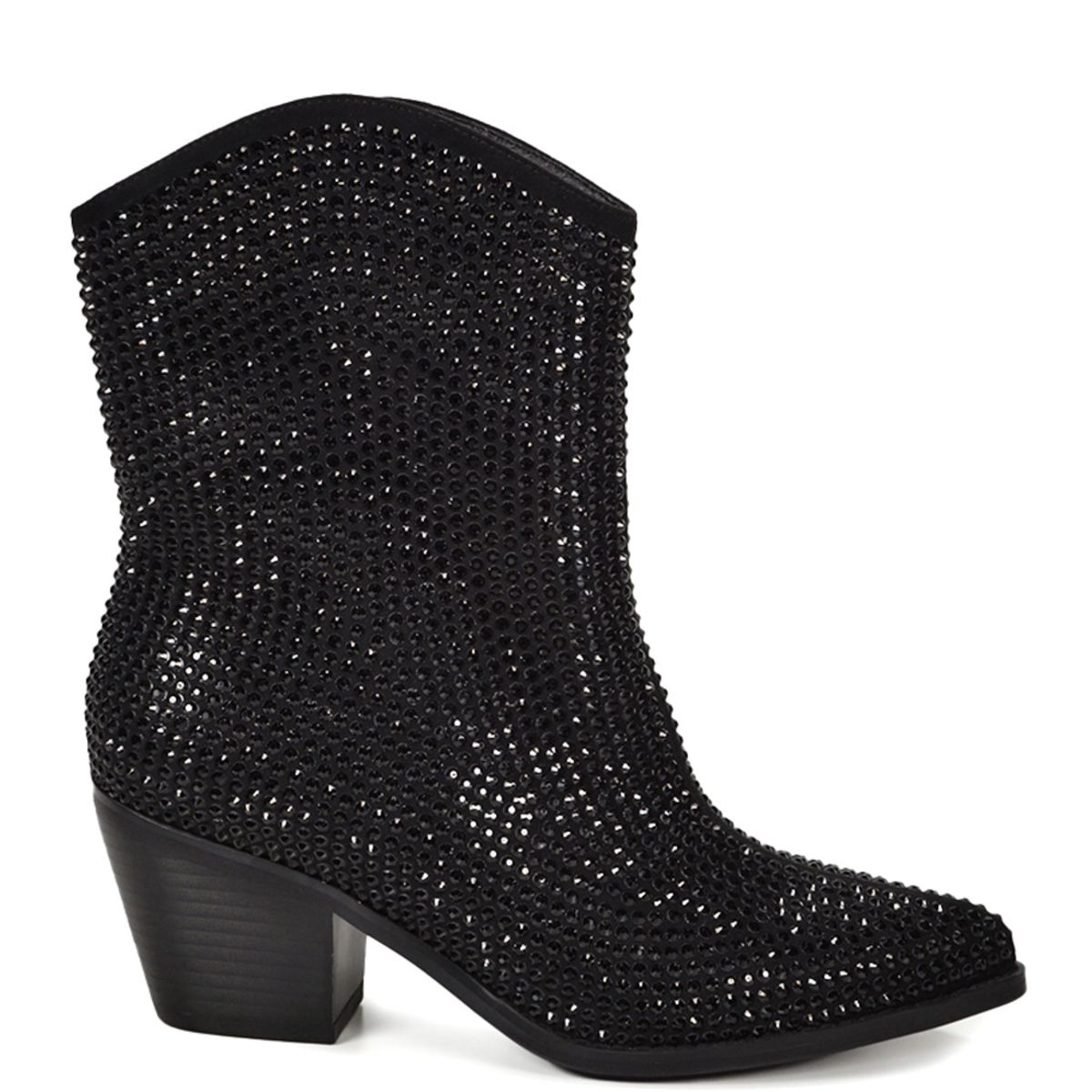 EDA MANZINI - Botín Lucille Negro brillante EDA MANZINI