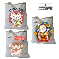 DCOBRE - 3 BOLSOS COBRE MODELOS GATO DE LA SUERTE
