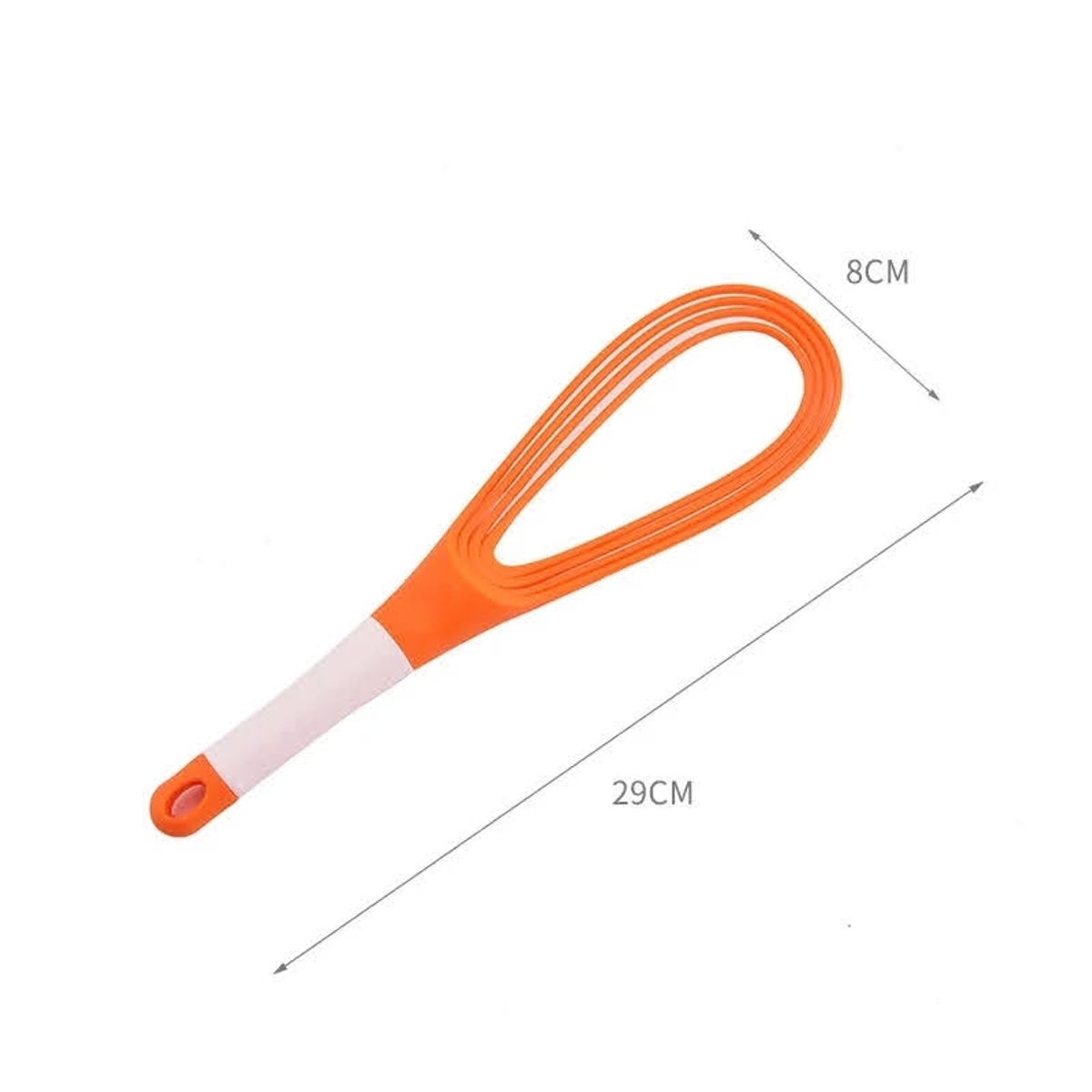 GENERICO - Batidor Manual Giratorio Plegable Mezclador 2 En 1 Huevos