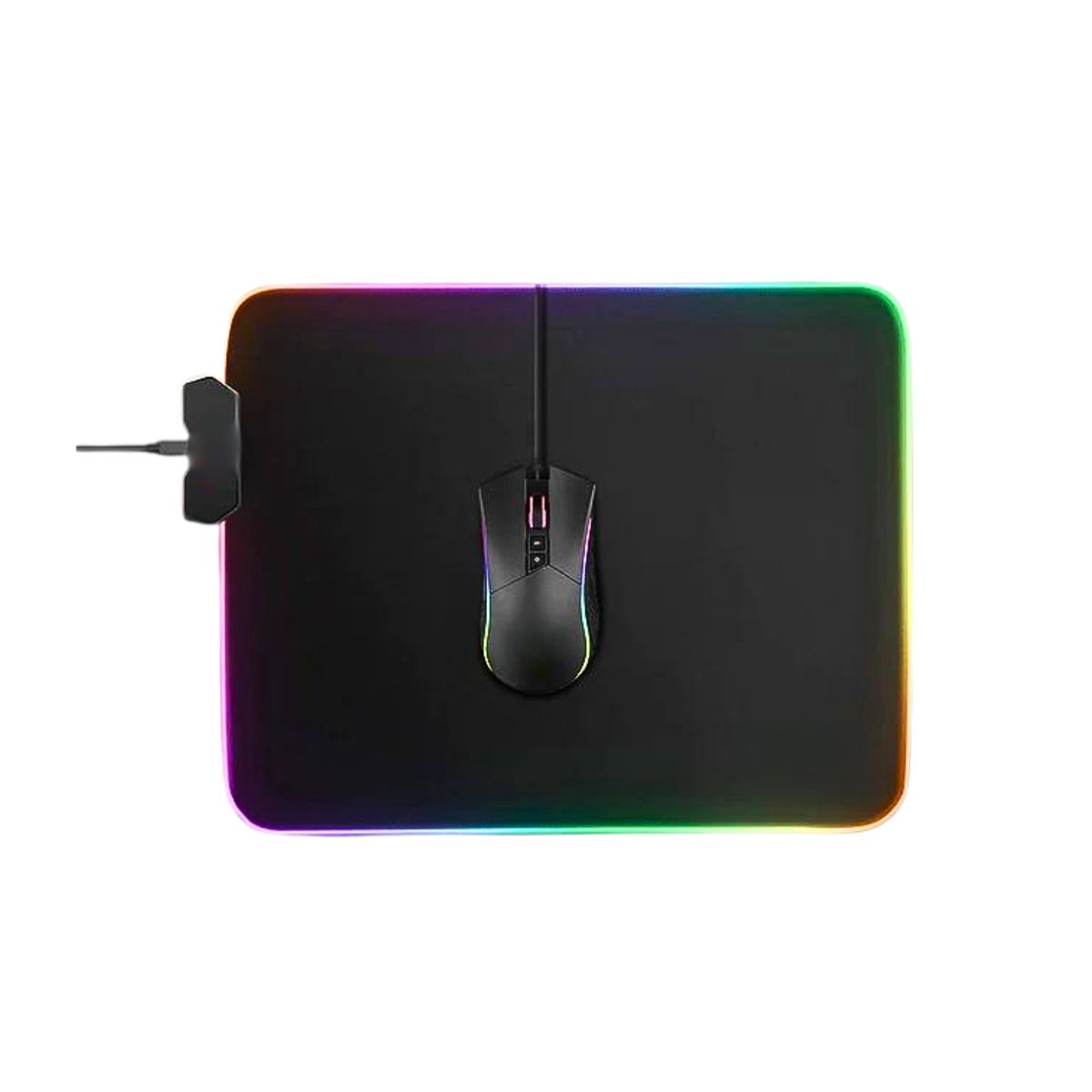 GENERICO - Mouse Pad Con Luces LED RGB Mayor Sensibilidad