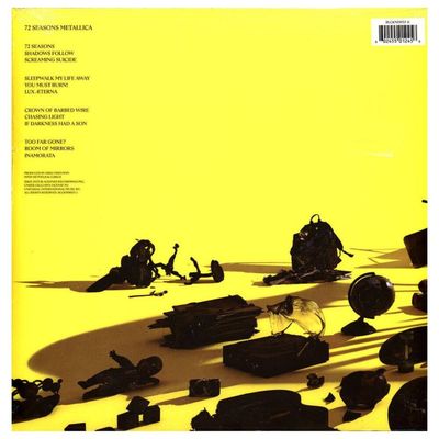 Imagen 2 del producto METALLICA - 72 SEASONS (2LP) (POSTER) - VINILO