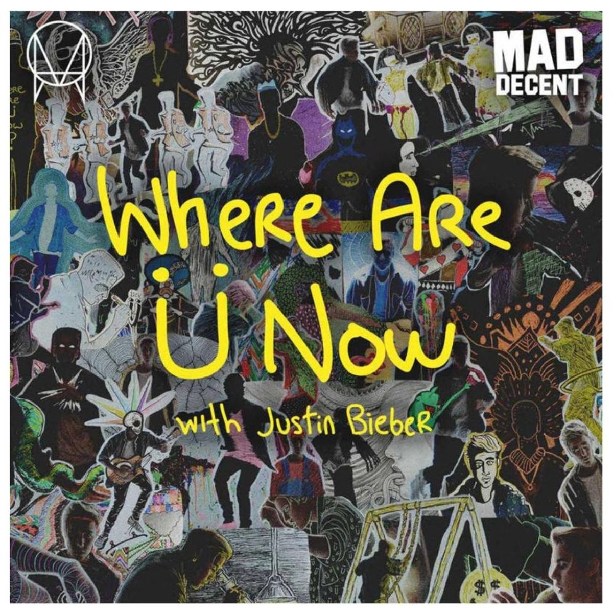 HITWAY MUSIC - JACK U  JUSTIN BIEBER-WHERE ARE U NOW-12MAXISINGLE VINILO