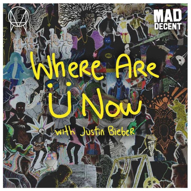 HITWAY MUSIC - JACK U WITH JUSTIN BIEBER - WHERE ARE U NOW - 12" MAXI SINGLE VINILO