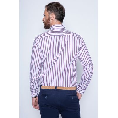 Imagen 2 del producto Camisa Striped Irving Sm Rojo
