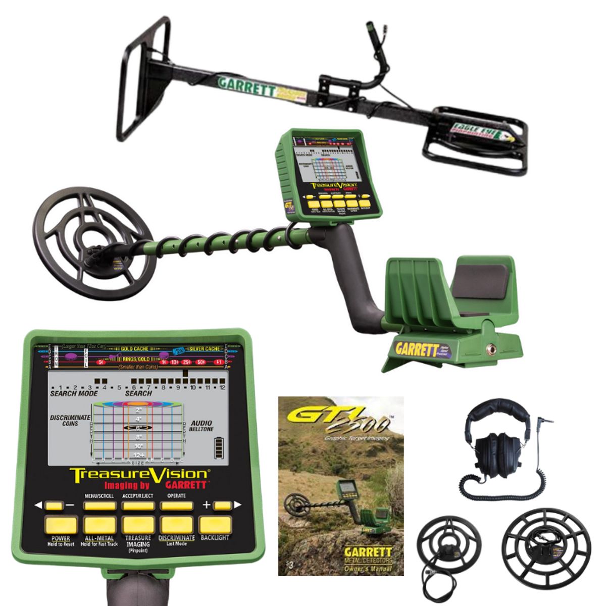 GARRETT - Detector de Metales GARRET GTI 2500