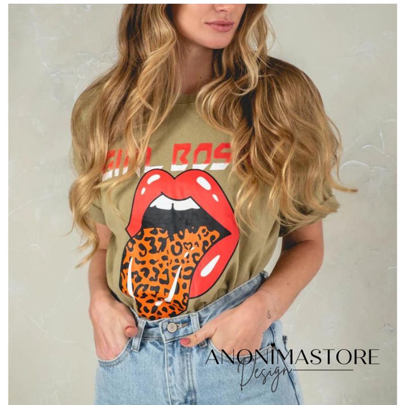 ANONIMASTORE - Polera Girl Boss by AnónimaStore Design