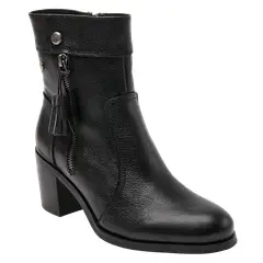 POLLINI - Botín Casual Femenino Negro