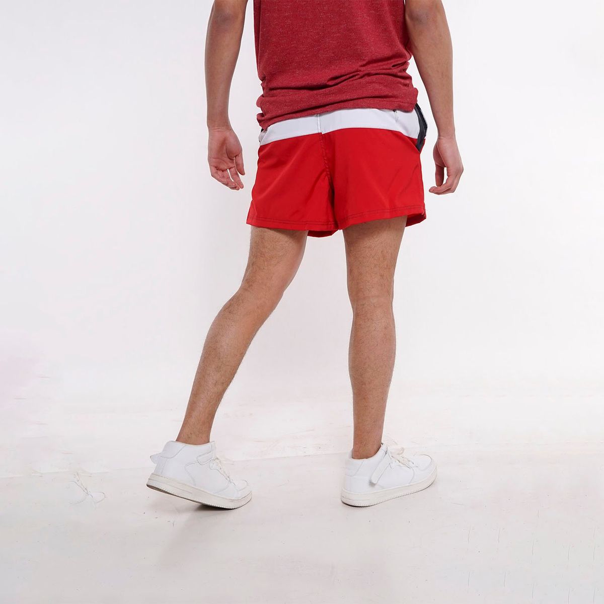 GANGSTER - Traje De Baño 3Way Rojo Gangster