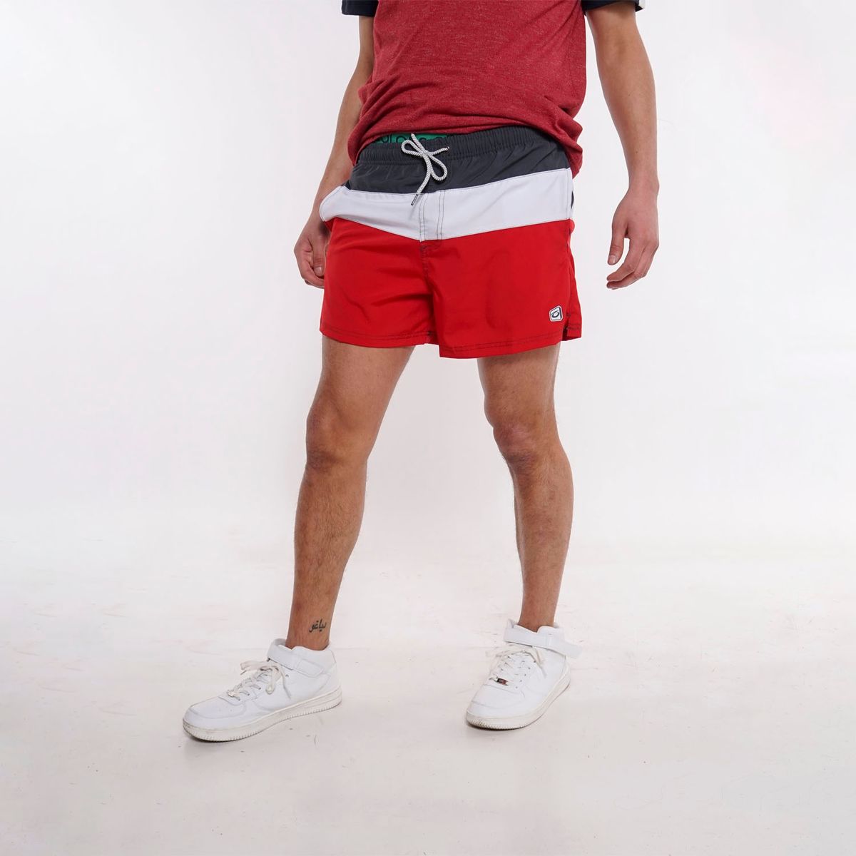 GANGSTER - Traje De Baño 3Way Rojo Gangster