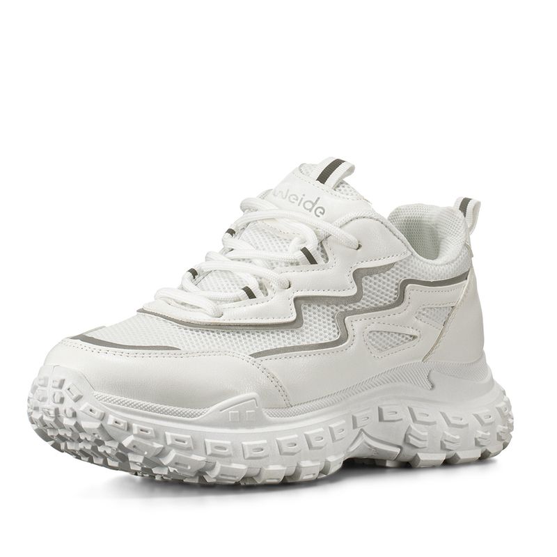 WEIDE - Zapatillas Blanco Casual Mujer Weide SL02