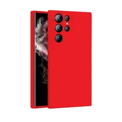 JOIGO - Carcasa Para Samsung S24 Ultra Goma Rojo