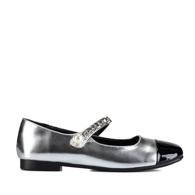 WEIDE - Zapatos Taco Plateado Formal Mujer Weide YL68