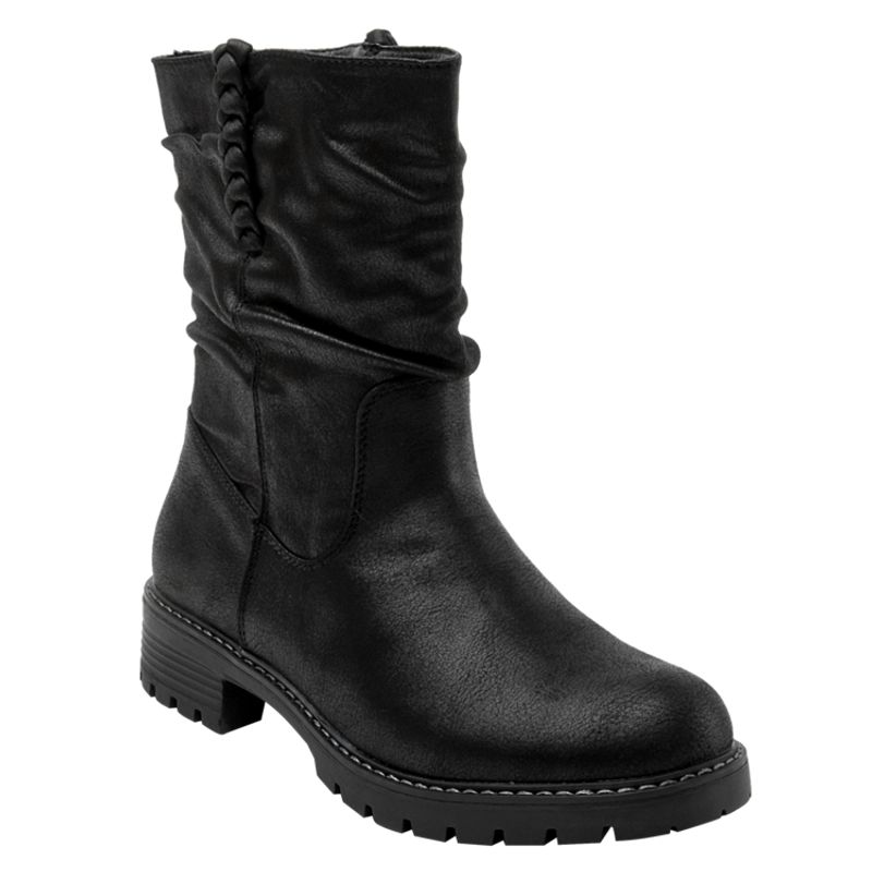 DAKOTA - Botín Casual Femenino Negro Dakota