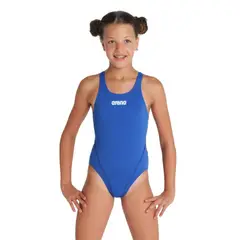 ARENA - Traje De Baño De Una Pieza Niña Swim Tech Solid Azul