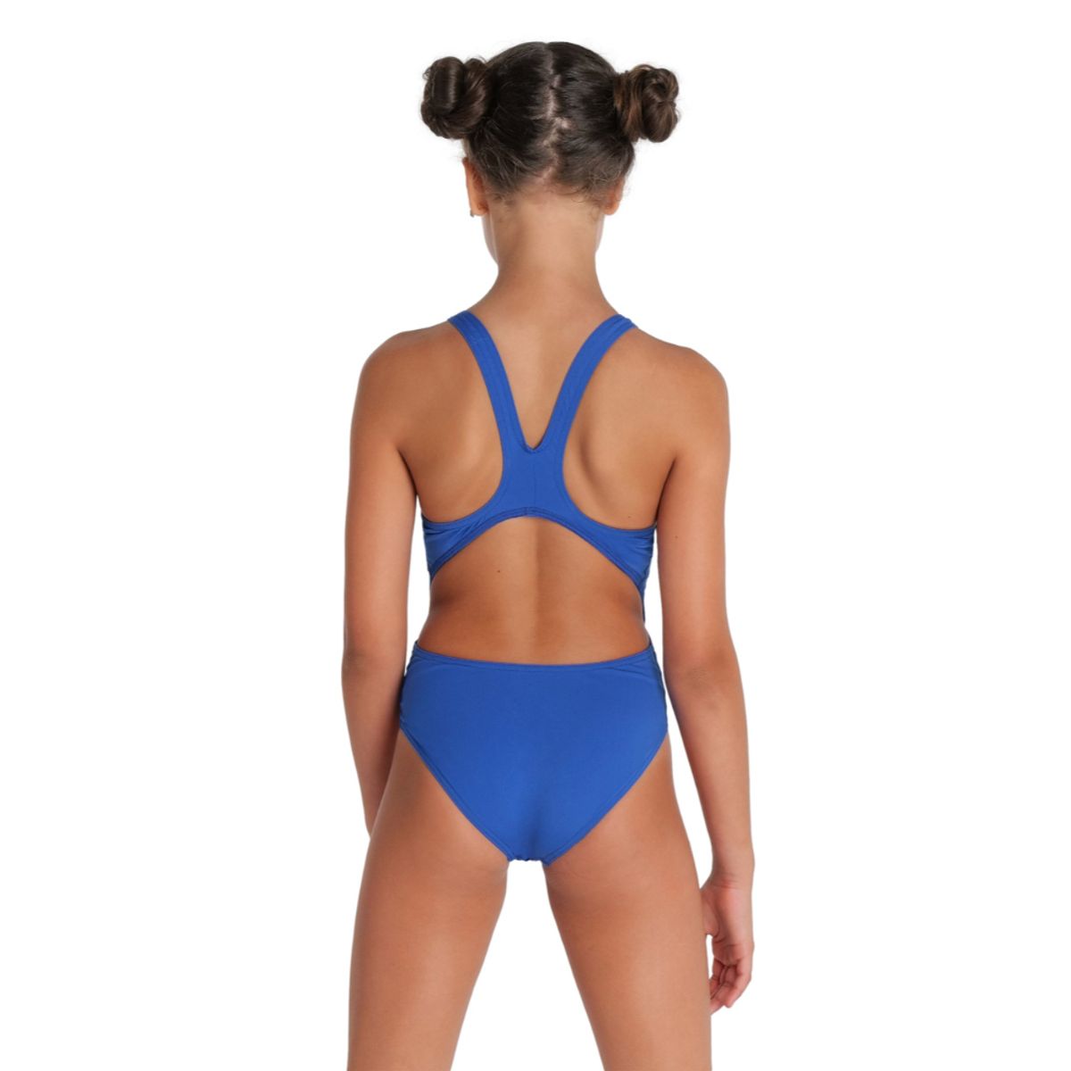 ARENA - Traje De Baño De Una Pieza Niña Swim Tech Solid  Azul Arena