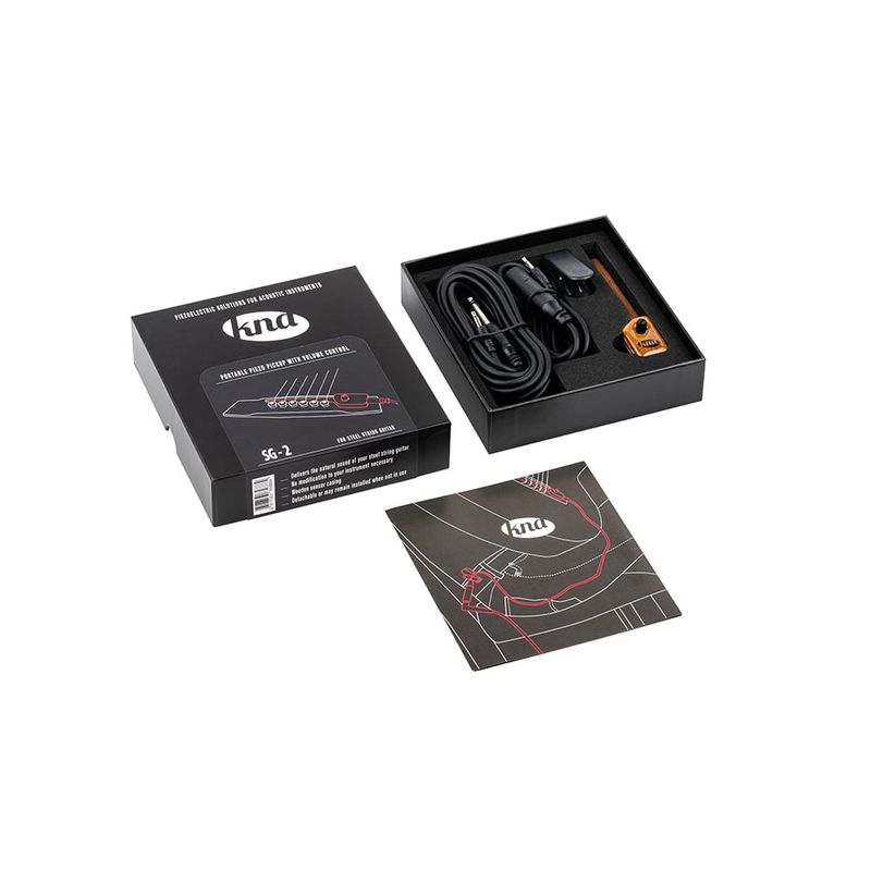 KNA - Pastilla Kna Sg-2 Micrófono Piezoeléctrico Con Control Volum