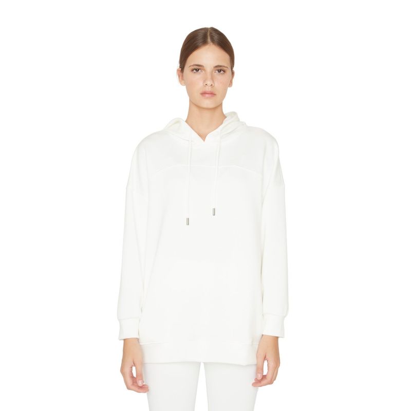 JACINTA TIENDA - Hoodie Summer blanco Jacinta Tienda