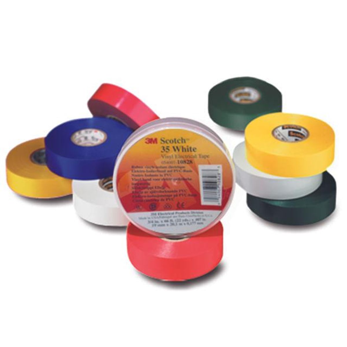 3M - CINTA VINILICA 34x 20 MT AMARILLA 35 3M 218702609 3M