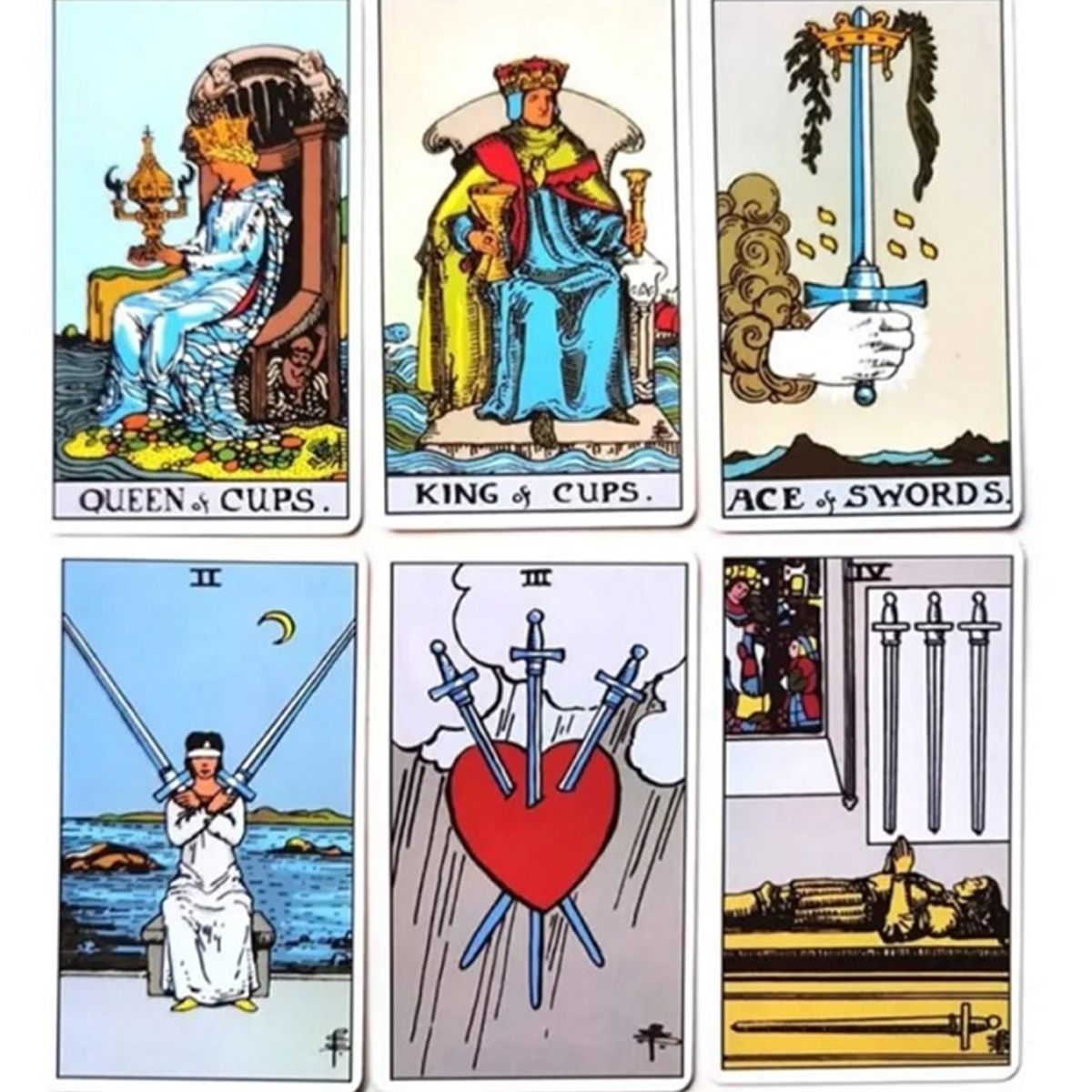 GENERICO - JUEGO DE 78 CARTAS DE TAROT THE ORIGINAL