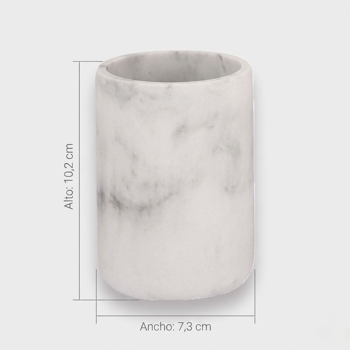 ANTICO HOME - Vaso En Poliresina Color Marmol Alstroemerias Antico Home