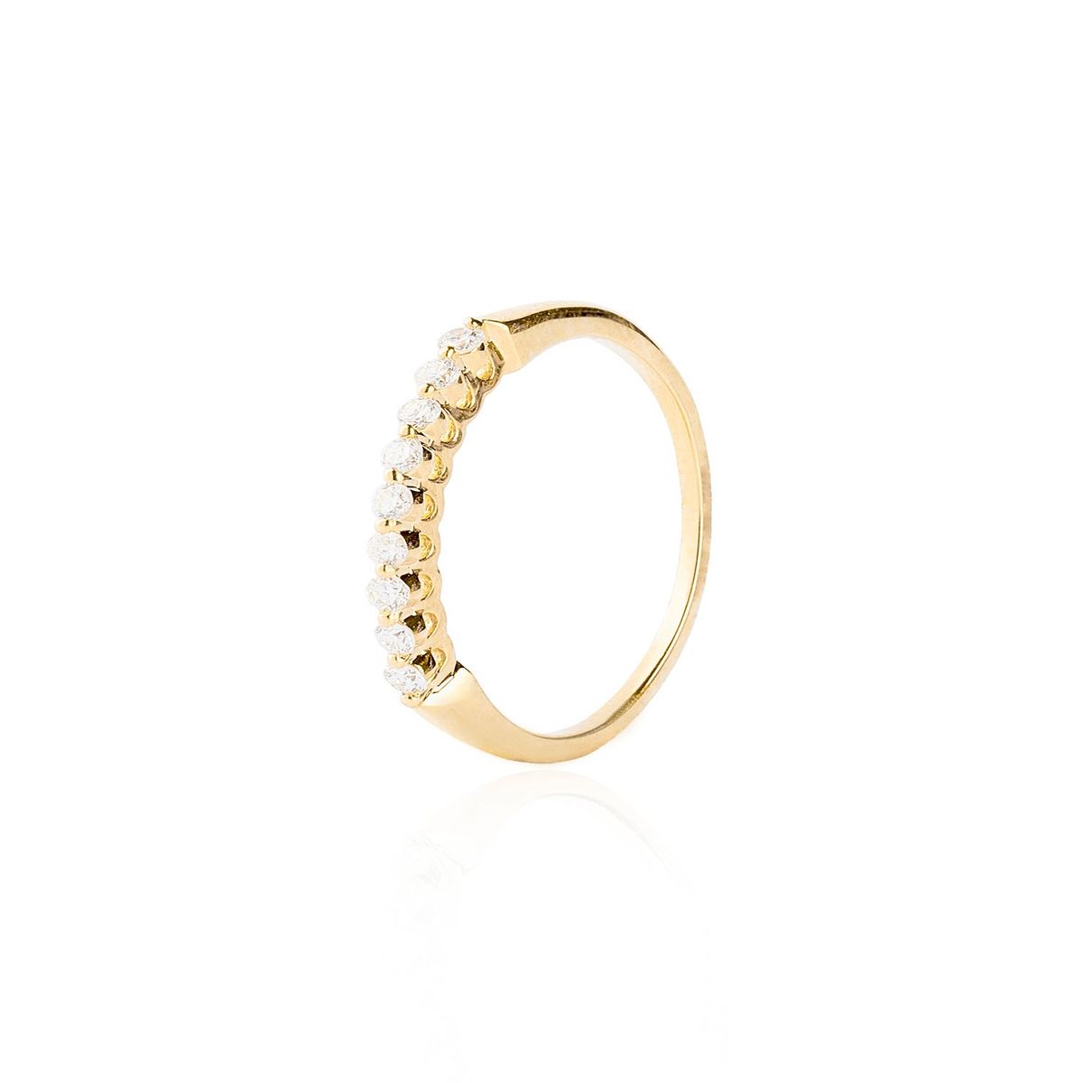 JB JOYAS BARON - Anillo Oro Amarillo 18kt Diamantes 15 Pts