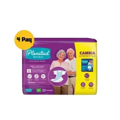 PLENITUD - Pañales Adulto Protect Talla M 4paq.