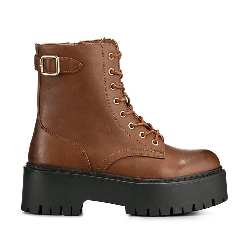 WEIDE - Botin Camel Casual Mujer Weide CZY585