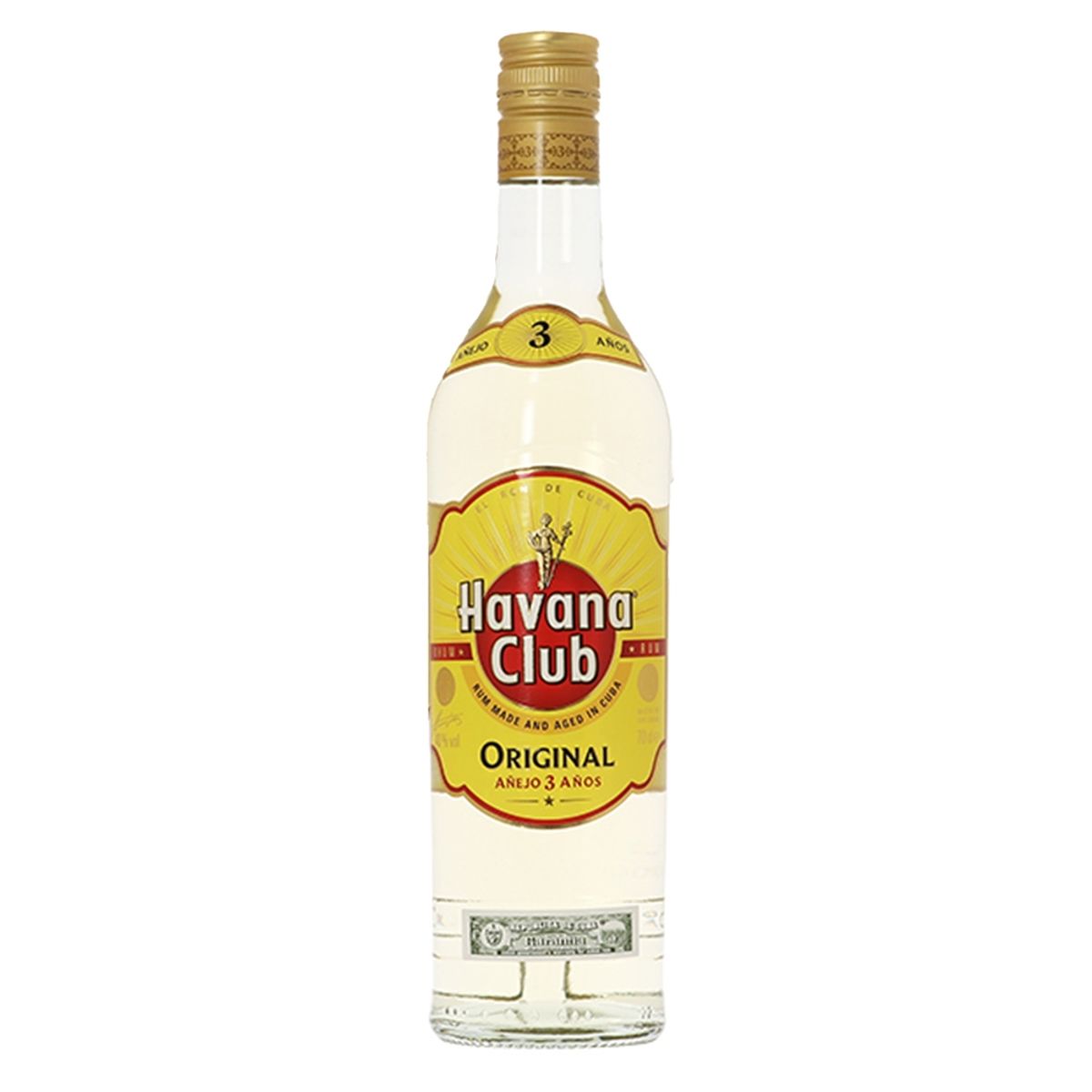 HAVANA CLUB - Ron Havana 3 Años Blanco 1000cc