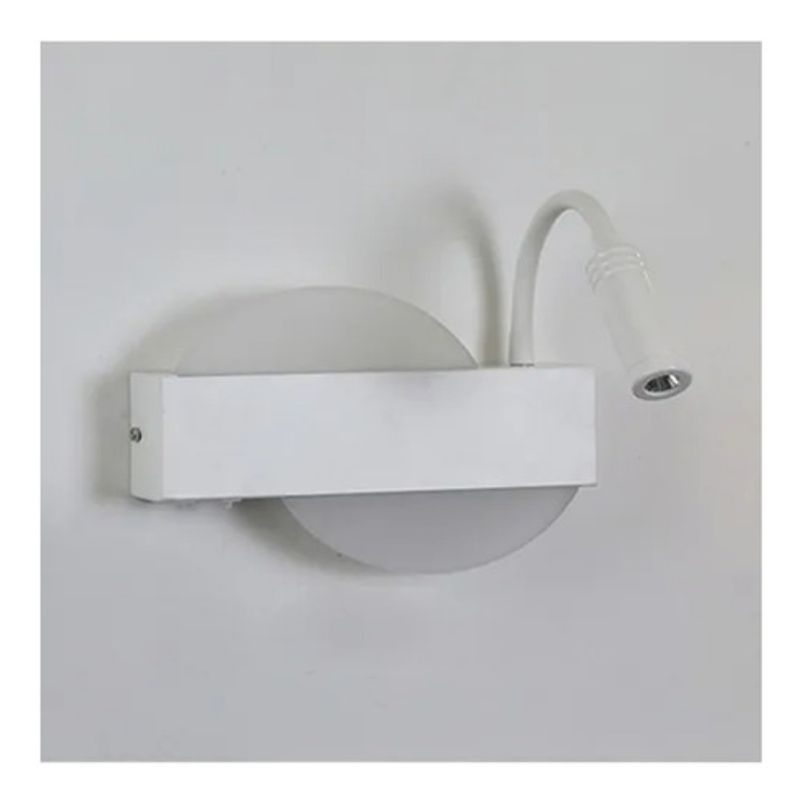 WANT - Aplique Lampara Foco Led Muro 6w Elegante Decoración Hogar
