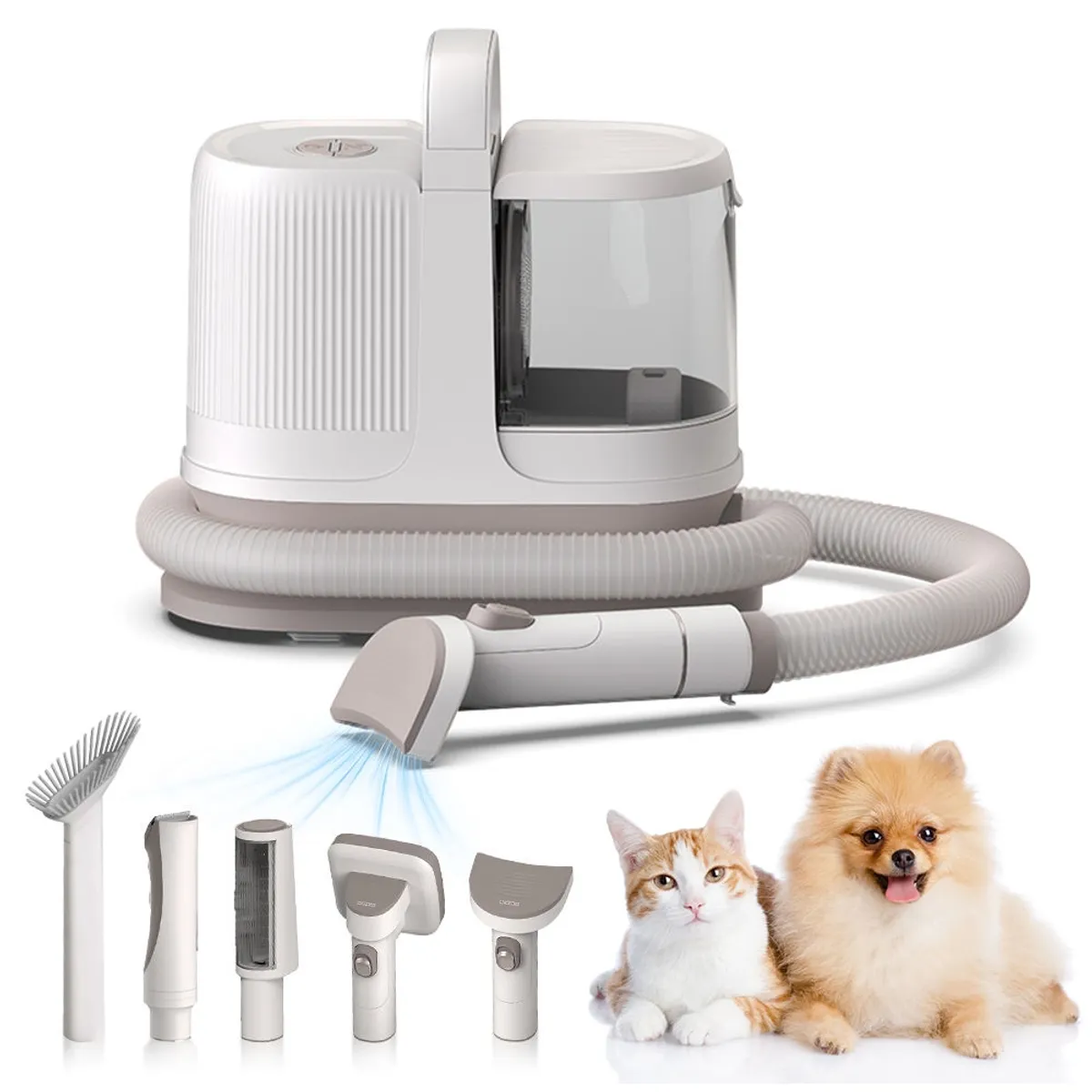 GENERICO - Aspiradora para mascotas potente profesional  6 en 1