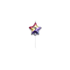 GENERICO - Vela Signo De Interrogación Estrella Multicolor 11cm