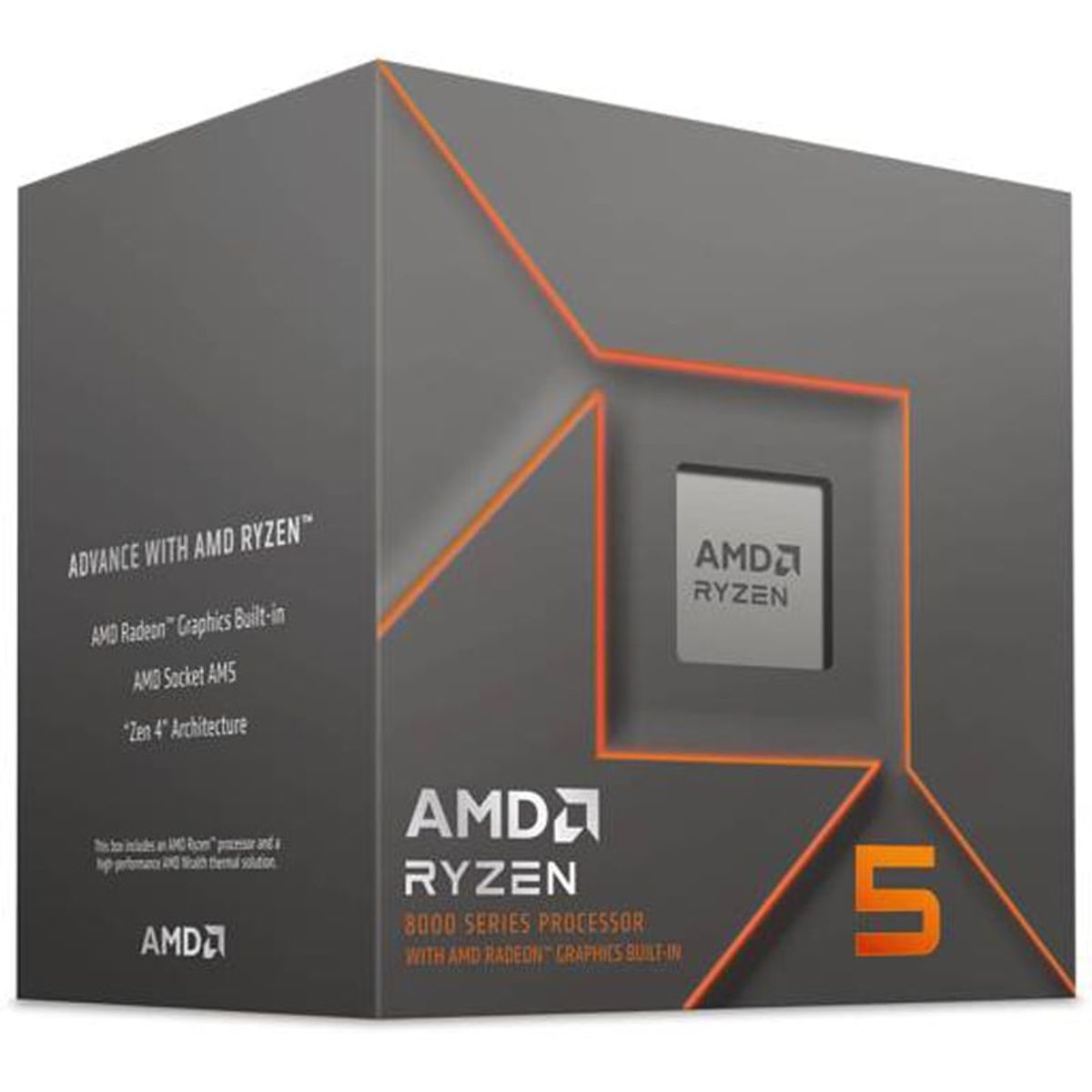 COMPU ELITE - Mini Pc Slim Amd Ryzen 5 8500G 6-Core + Radeon + A620 WIFI + 16GB DDR5 + SSD 1TB