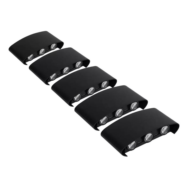 GENERICO - X5 Aplique Vintage Lamparas Apliques Moderno Foco Pared 6w