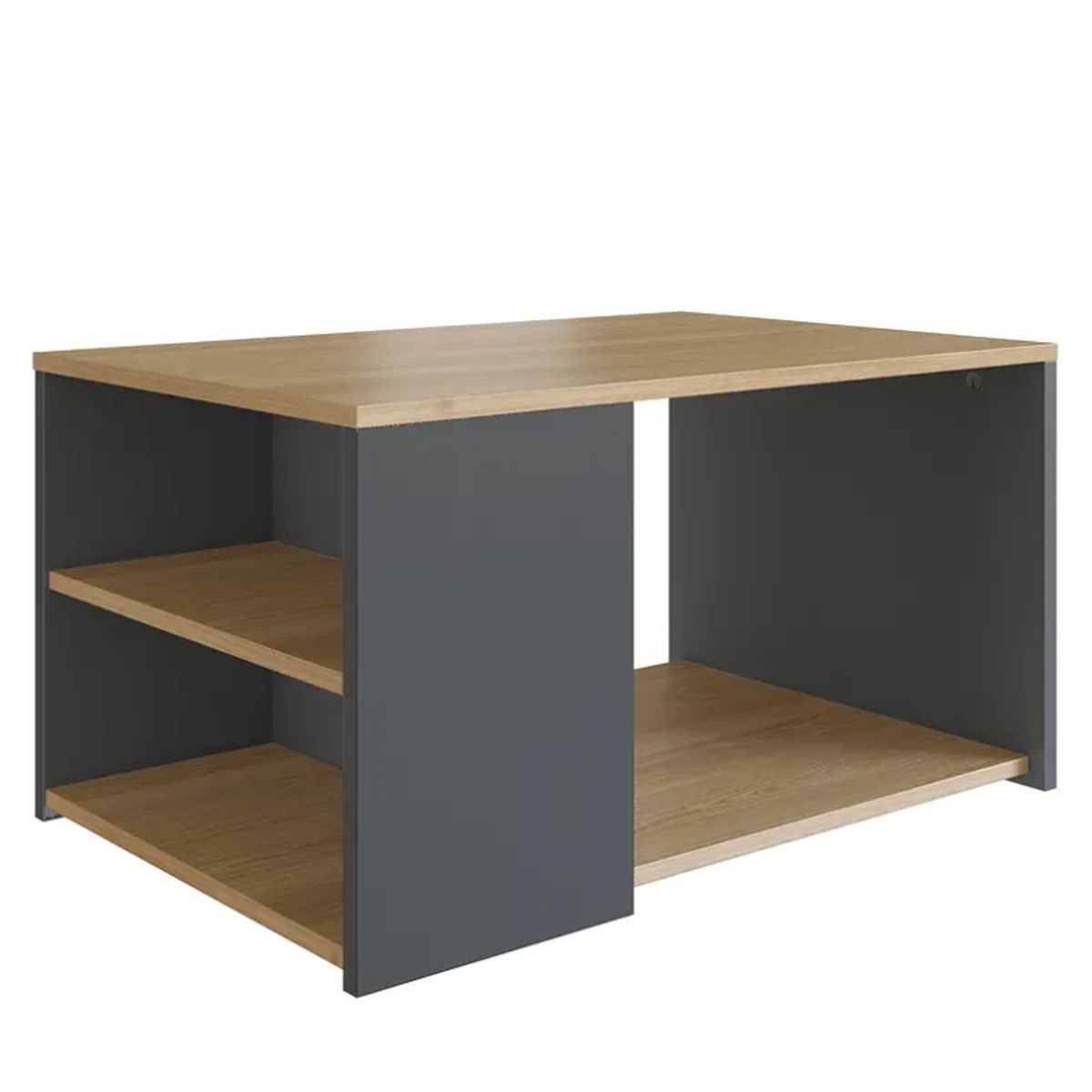 BE DESIGN - Mesa De Centro Foggia Grafito MIel