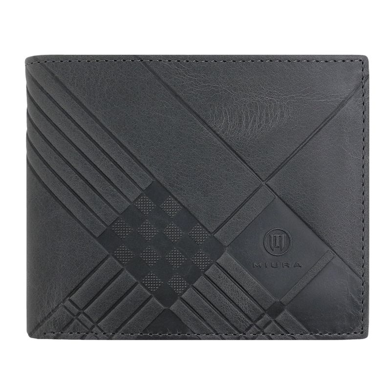 MIURA - Billetera Gerald Miura Cuero Natural Con Protección RFID