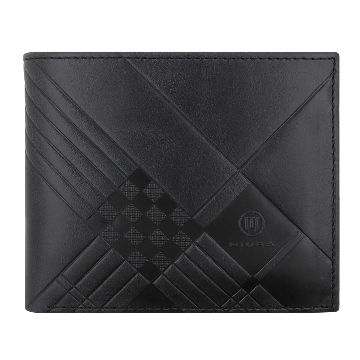 MIURA - Billetera Gerald Miura Cuero Natural Con Protección RFID