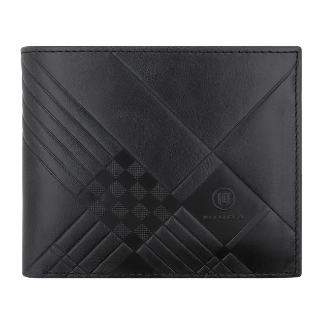 MIURA - Billetera Gerald Miura Cuero Natural Con Protección RFID