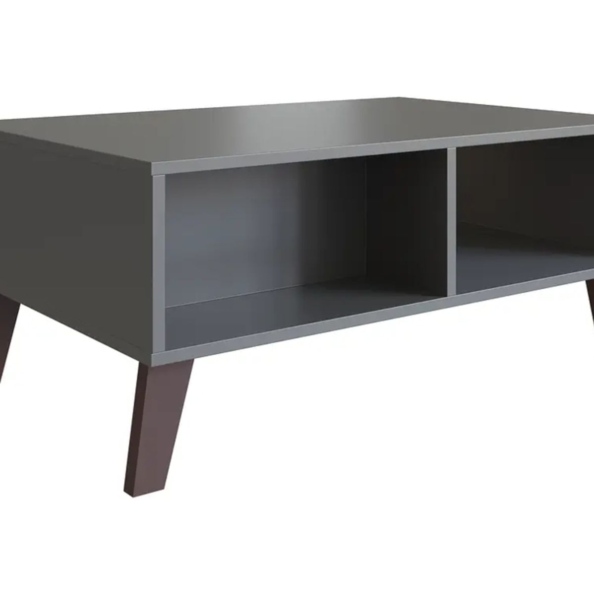 BE DESIGN - MESA DE CENTRO GRAFITO BLANCO RIMINI CON CAJÓN