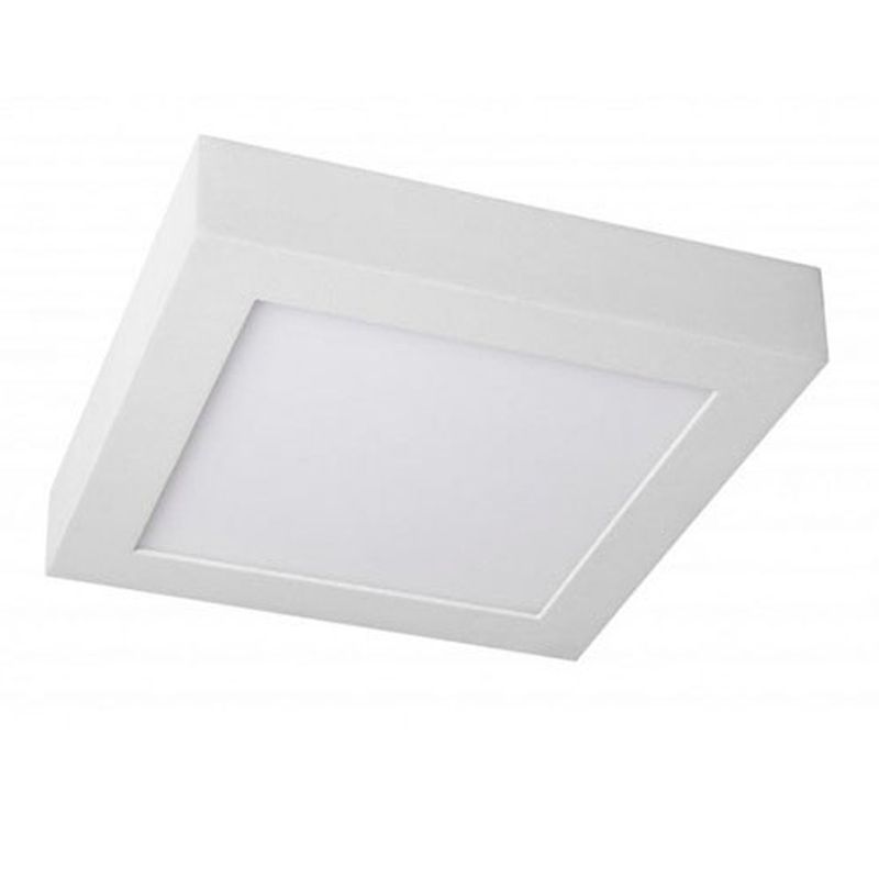 GENERICO - PANEL LED SOBREPUESTO CUADRADO 18W LUZ CALIDA