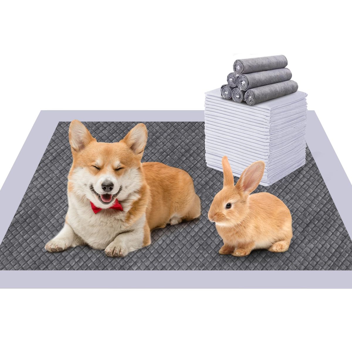 EVERSO - 40 Pañales Sabanillas Grandes Mascotas 60x90cm Xl