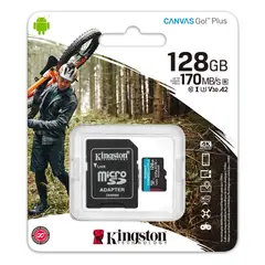 KINGSTON - Memoria MicroSD 128GB Canvas Go Plus SDCG3128GB