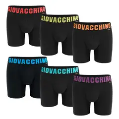 GIOVACCHINO - Pack de 6 Boxer Medio Algodón Hombre