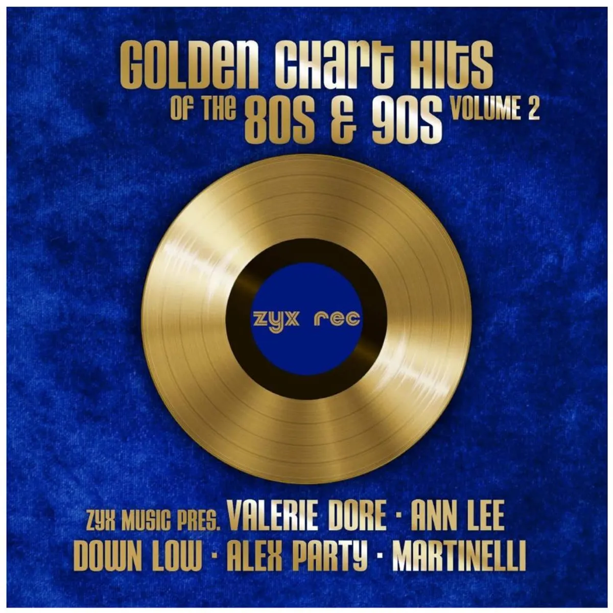 HITWAY MUSIC - GOLDEN CHART HITS OF THE 80S  90S - VOL2 - VINILO HITWAY